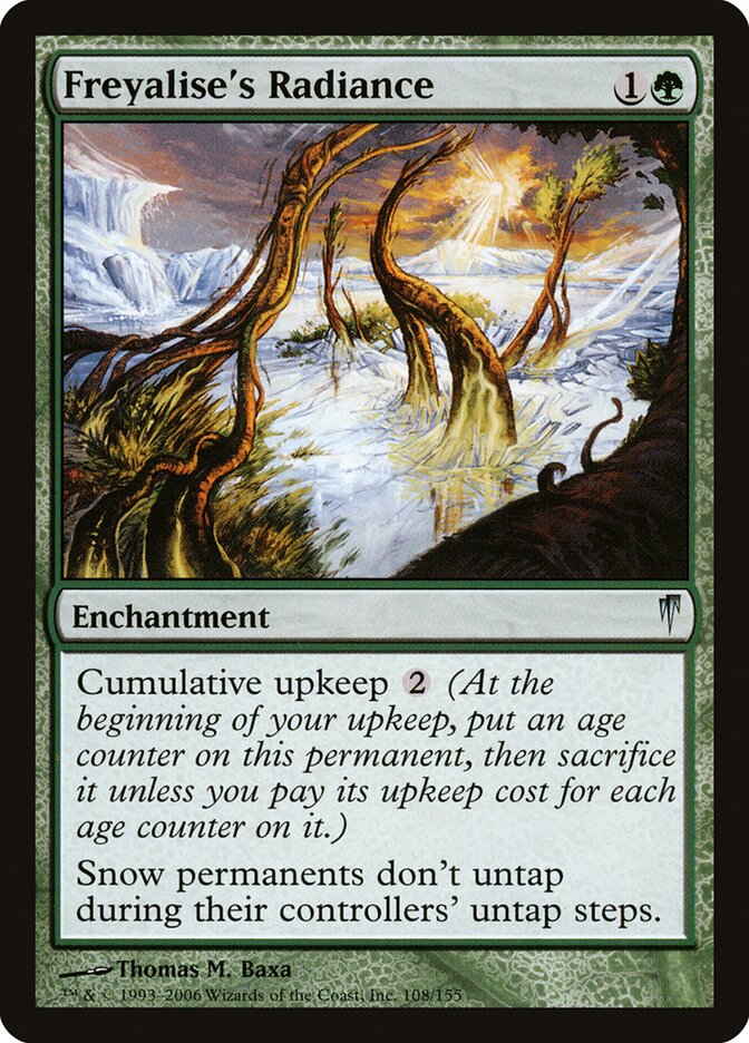 Freyalise's Radiance 108 - Coldsnap MTG card