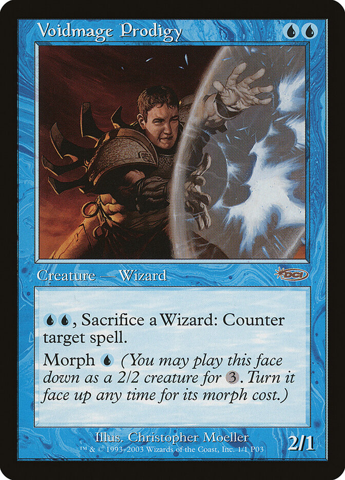 Voidmage Prodigy 1 - Magic Player Rewards 2003 MTG card