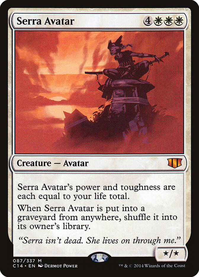 Serra Avatar 87 - Commander 2014 MTG card