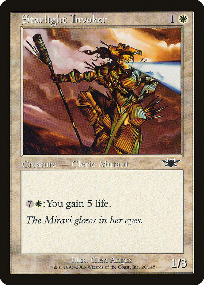 Starlight Invoker 20 - Legions MTG card