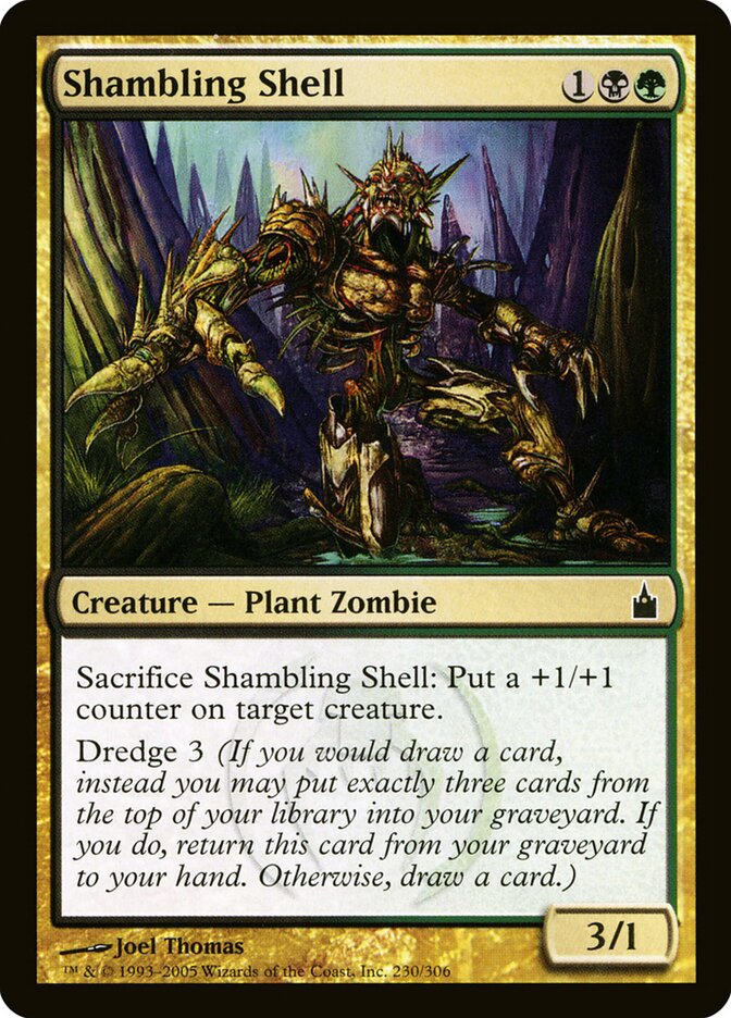 Shambling Shell 230 - Ravnica: City of Guilds MTG card