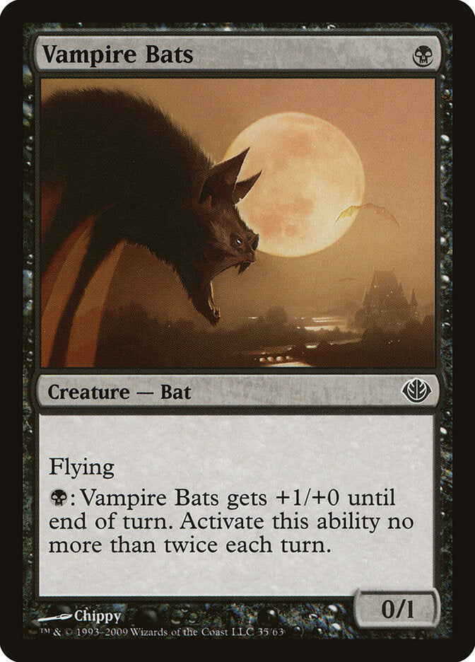 Vampire Bats 35 - Duel Decks: Garruk vs. Liliana MTG card