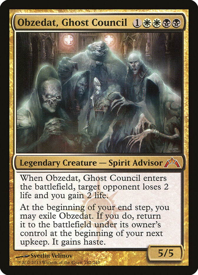 Obzedat, Ghost Council 182 - Gatecrash MTG card