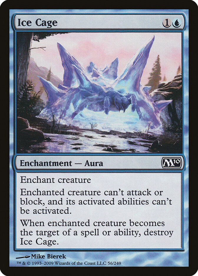 Ice Cage 56 - Magic 2010 MTG card