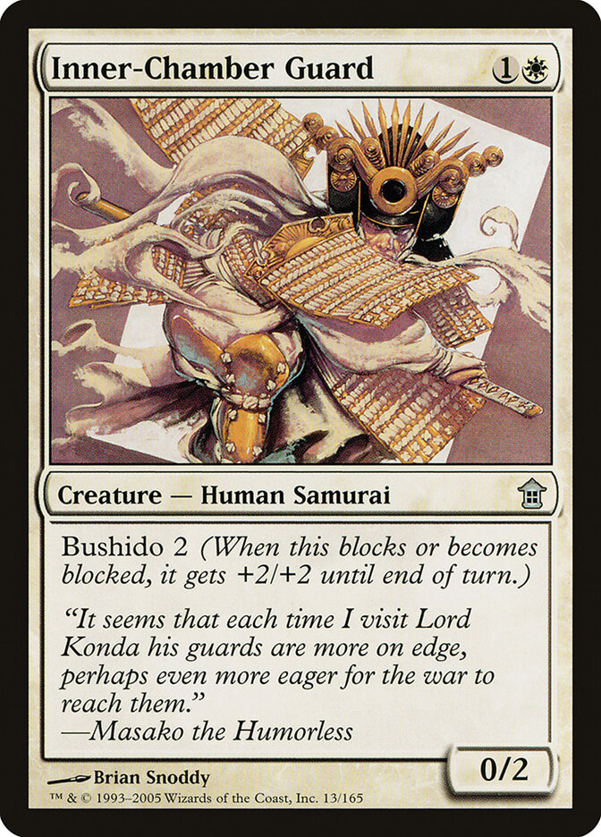 Inner-Chamber Guard 13 - Saviors of Kamigawa MTG card