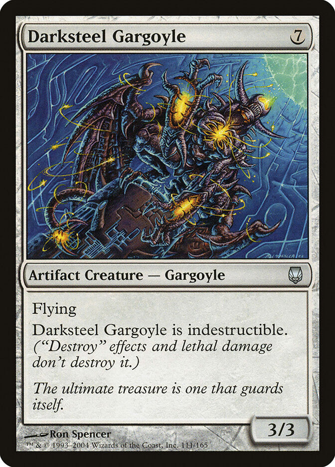 Darksteel Gargoyle 111 - Darksteel MTG card