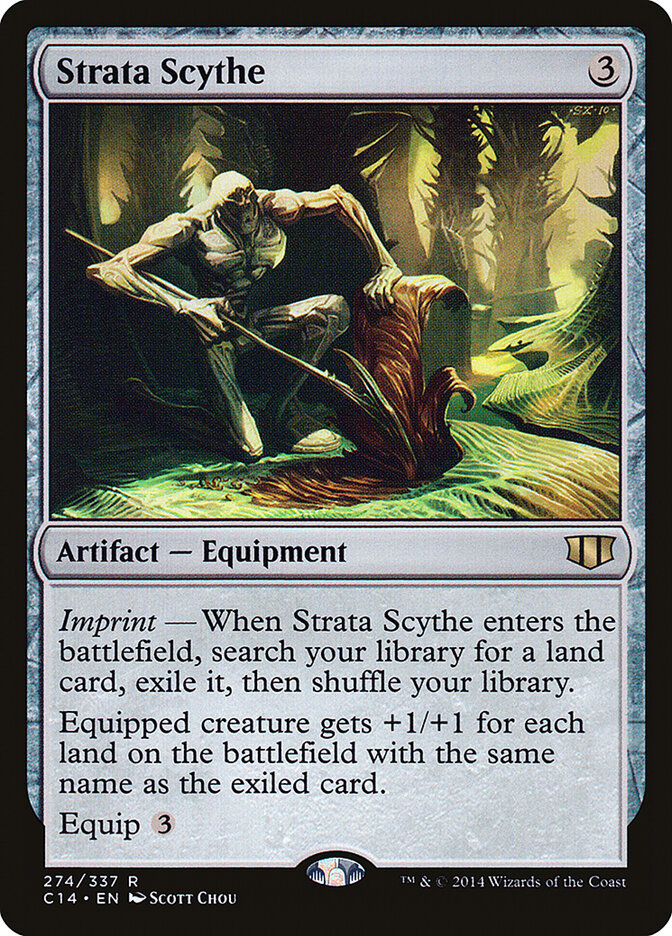 Strata Scythe 274 - Commander 2014 MTG card