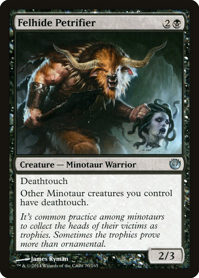 Felhide Petrifier 70 - Journey into Nyx MTG card