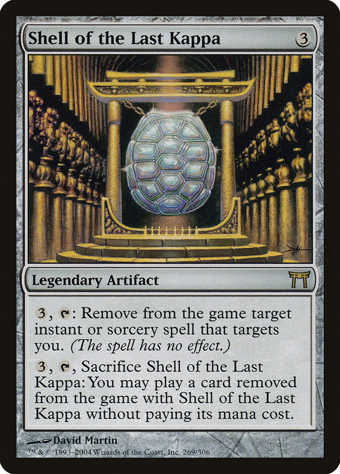 Shell of the Last Kappa 269 - Champions of Kamigawa MTG card