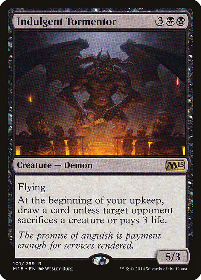 Indulgent Tormentor 101 - Magic 2015 MTG card