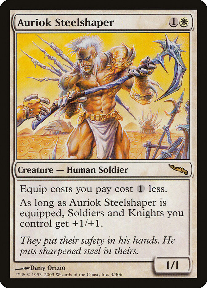 Auriok Steelshaper 4 - Mirrodin MTG card