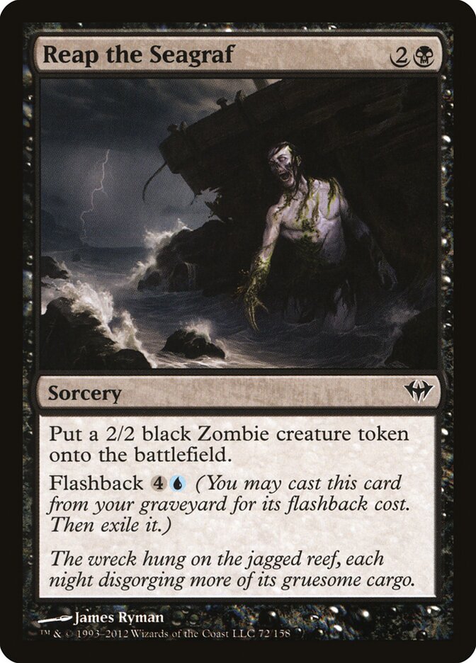 Reap the Seagraf 72 - Dark Ascension MTG card