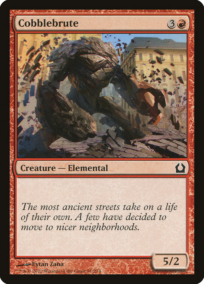 Cobblebrute 91 - Return to Ravnica MTG card