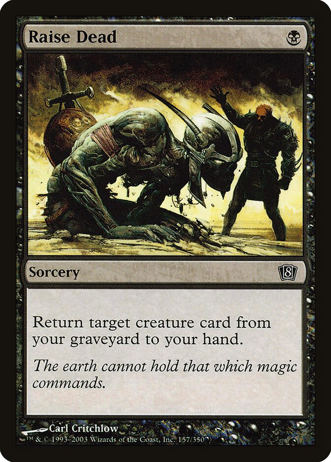 Raise Dead 157★ - Eighth Edition MTG card