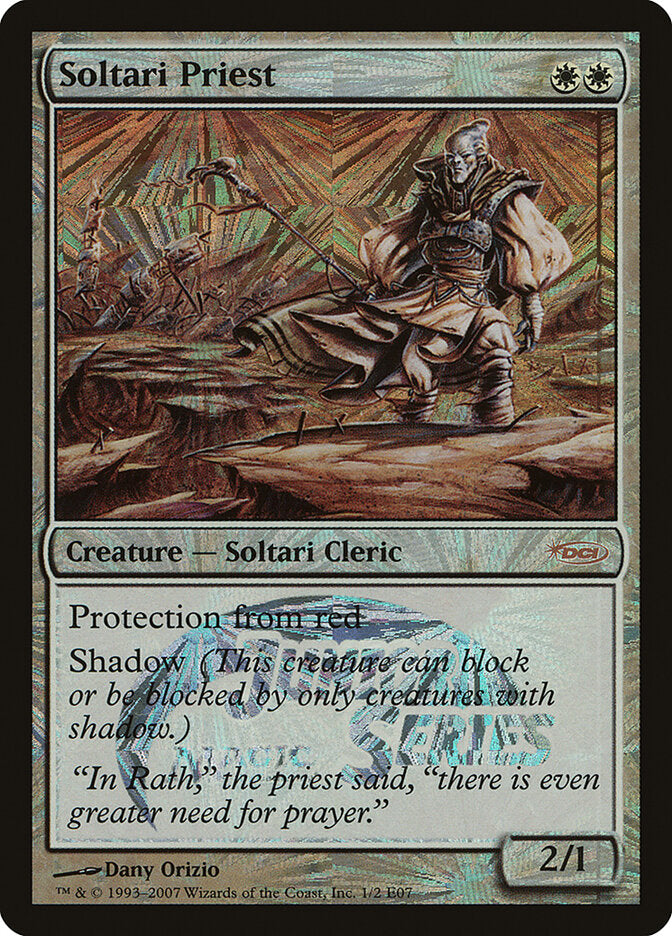 Soltari Priest 1E07 - Junior Series Europe MTG card