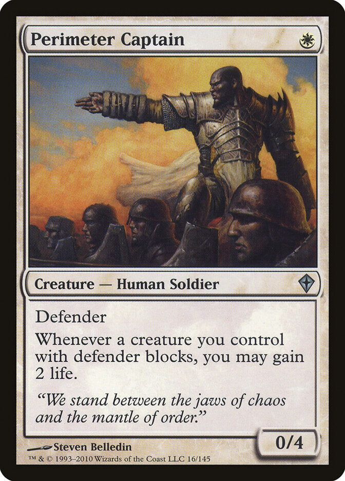 Perimeter Captain 16 - Worldwake MTG card