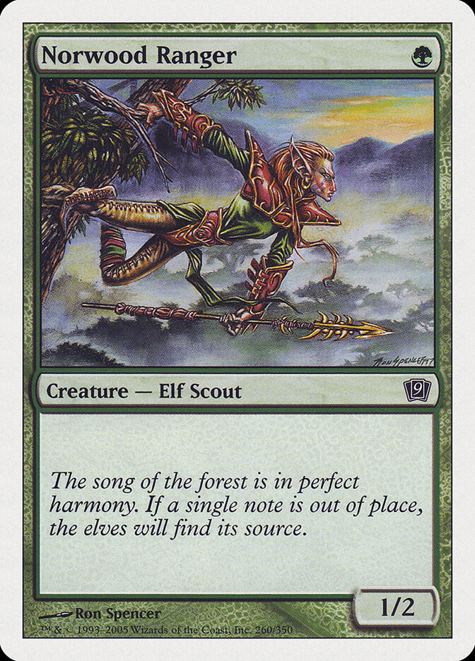 Norwood Ranger 260 - Ninth Edition MTG card