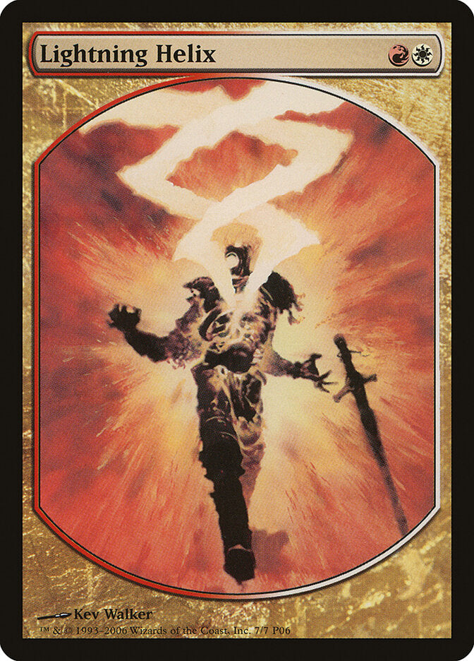 Lightning Helix 7 - Magic Player Rewards 2006 MTG card