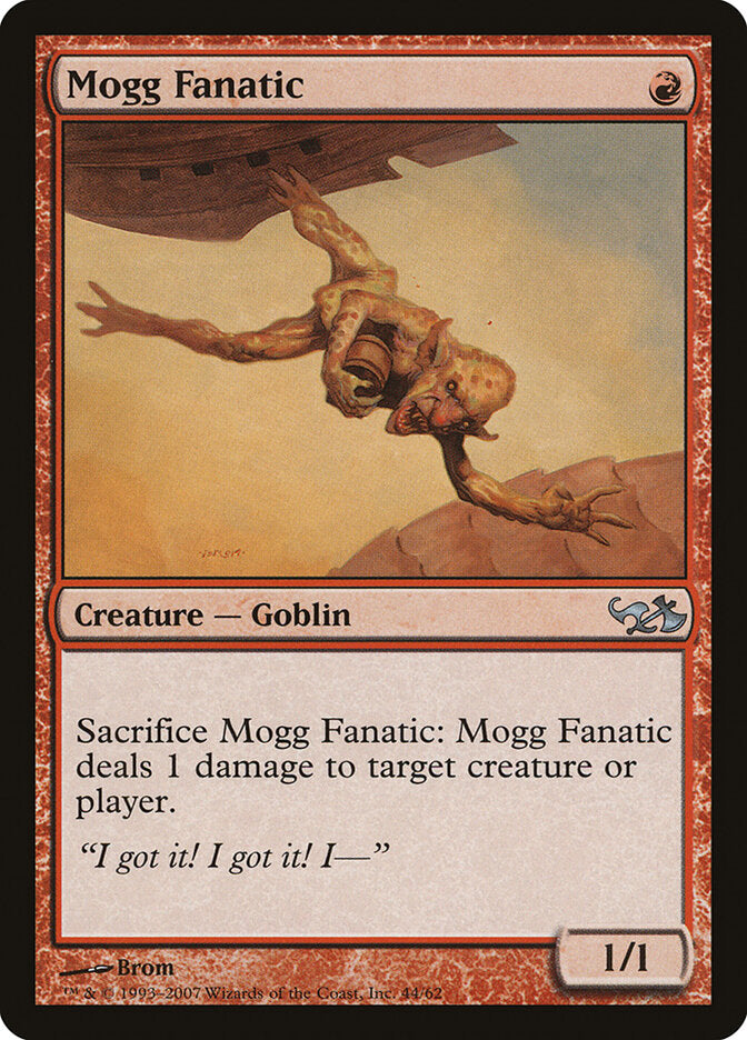 Mogg Fanatic 44 - Duel Decks: Elves vs. Goblins MTG card