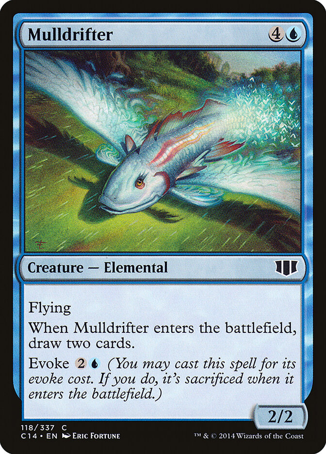 Mulldrifter 118 - Commander 2014 MTG card