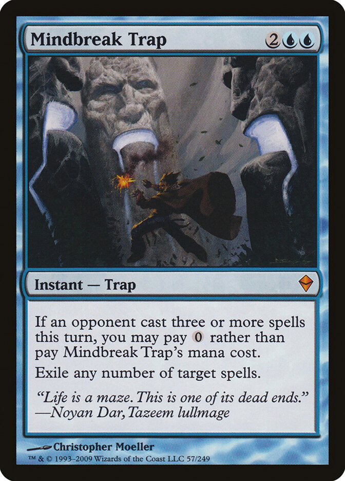 Mindbreak Trap 57 - Zendikar MTG card