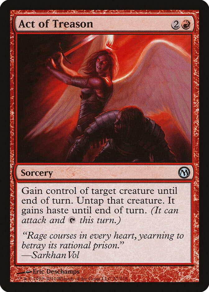 Act of Treason 37 - Duels of the Planeswalkers MTG card