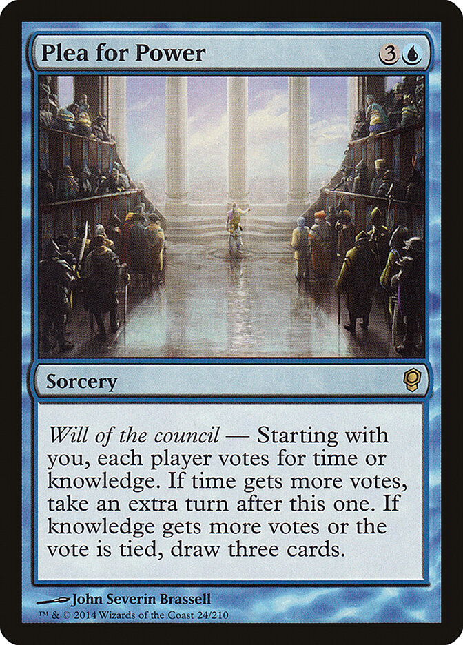 Plea for Power 24 - Conspiracy MTG card