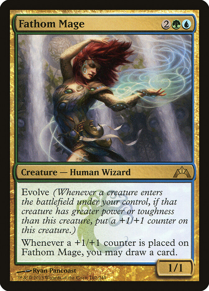 Fathom Mage 162 - Gatecrash MTG card