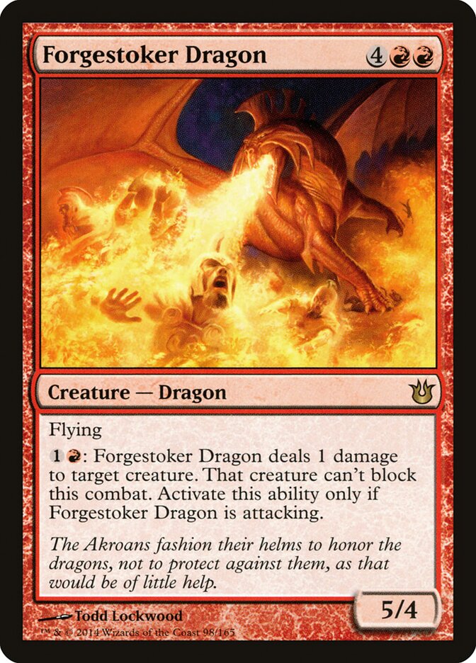 Forgestoker Dragon 98 - Born of the Gods MTG card