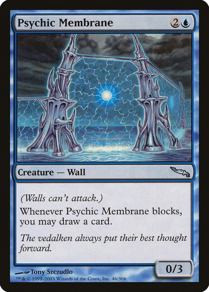 Psychic Membrane 46 - Mirrodin MTG card