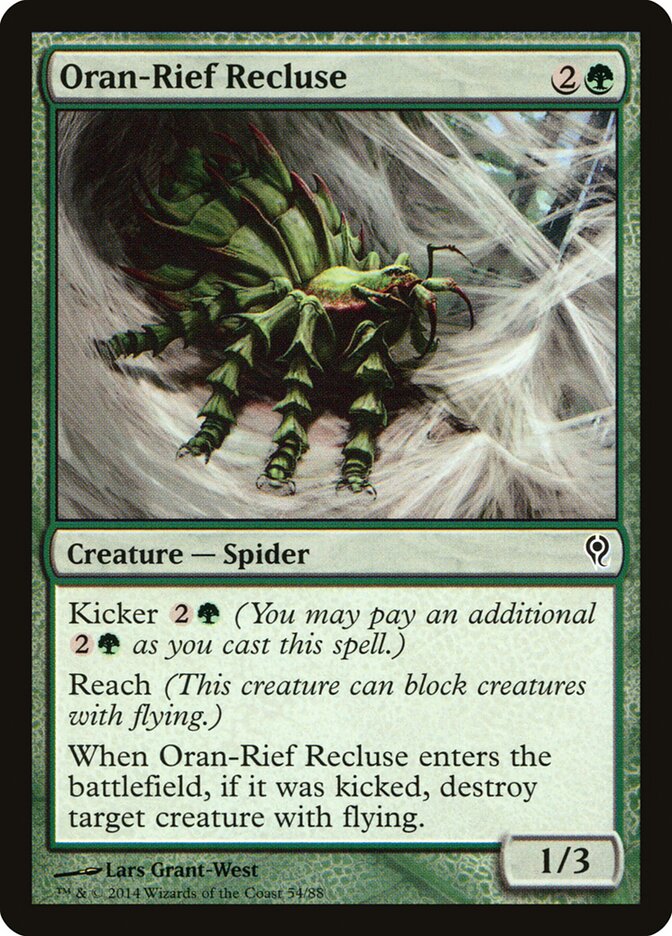 Oran-Rief Recluse 54 - Duel Decks: Jace vs. Vraska MTG card
