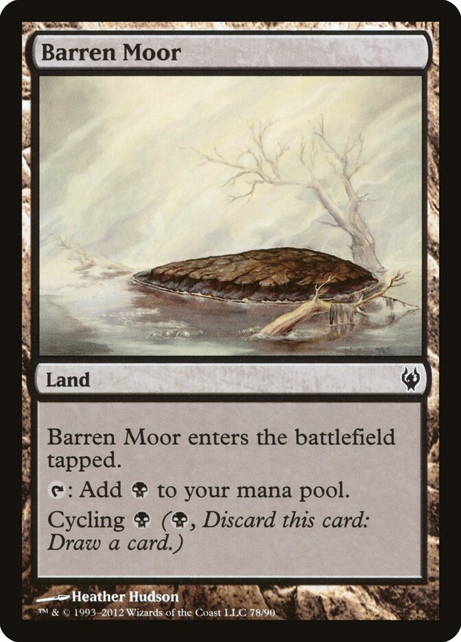 Barren Moor 78 - Duel Decks: Izzet vs. Golgari MTG card