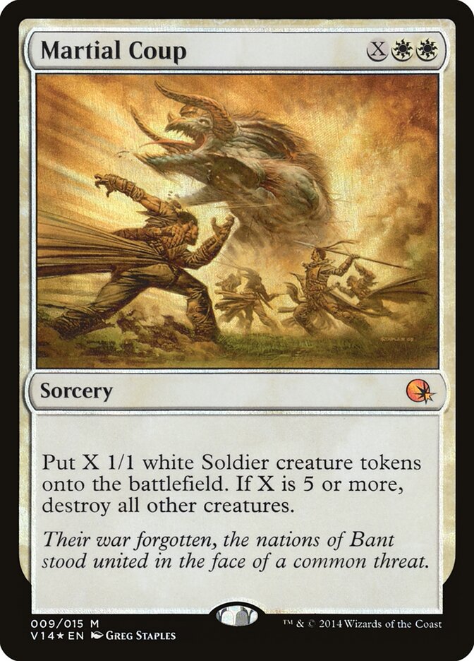 Martial Coup 9 - From the Vault: Annihilation MTG card