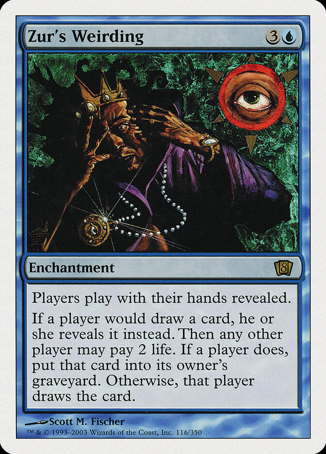 Zur's Weirding 116 - Eighth Edition MTG card