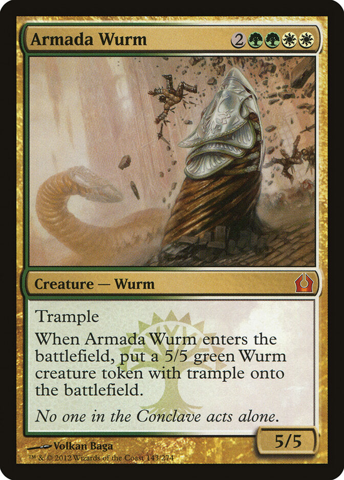 Armada Wurm 143 - Return to Ravnica MTG card