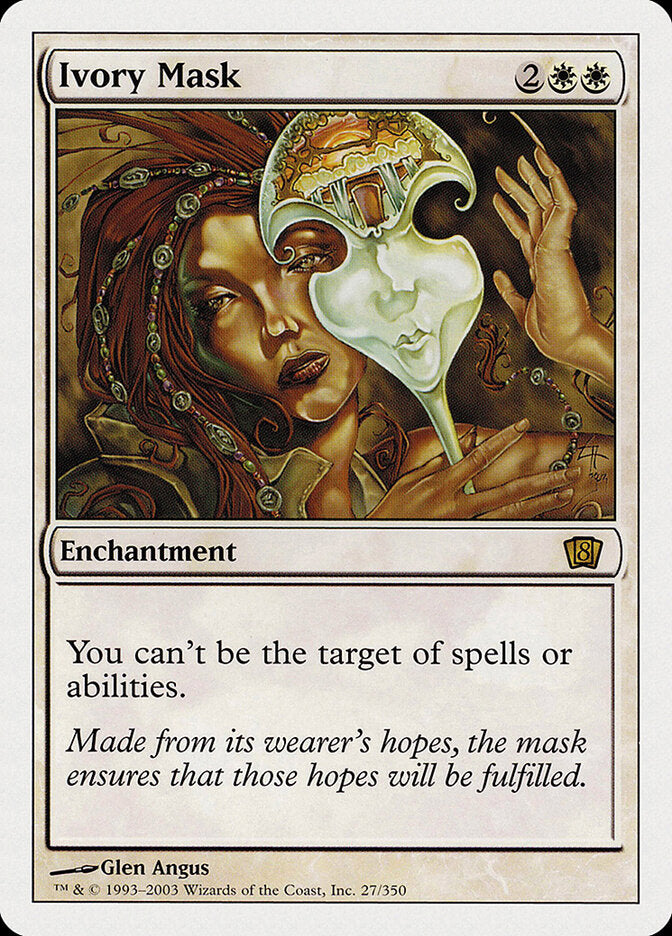 Ivory Mask 27 - Eighth Edition MTG card
