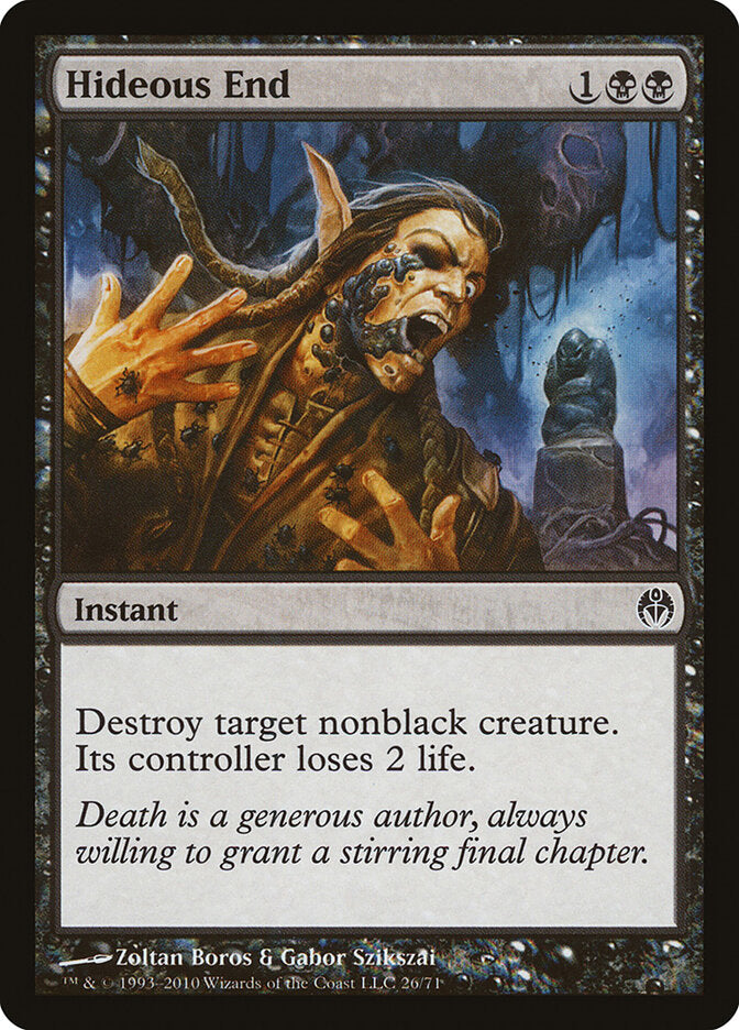 Hideous End 26 - Duel Decks: Phyrexia vs. the Coalition MTG card