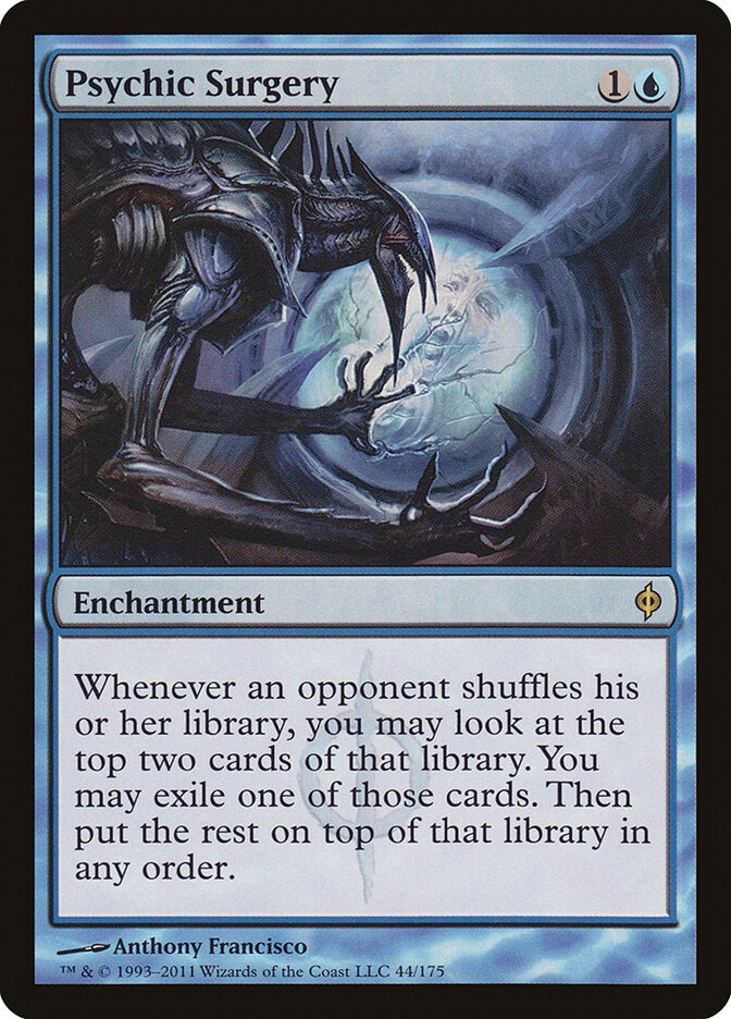 Psychic Surgery 44 - New Phyrexia MTG card