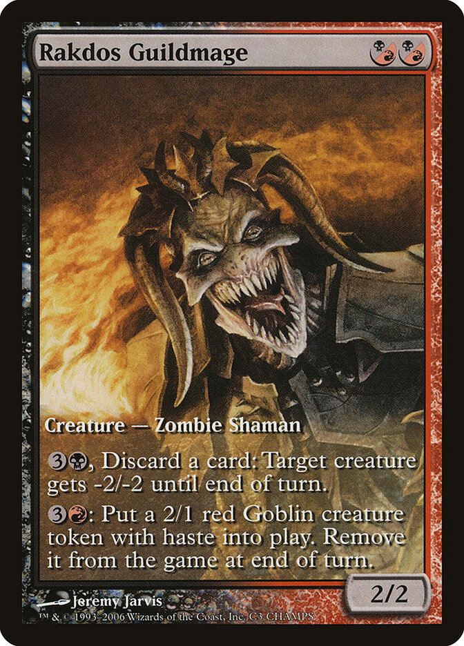 Rakdos Guildmage 3 - Champs and States MTG card