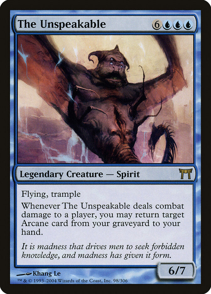 The Unspeakable 98 - Champions of Kamigawa MTG card