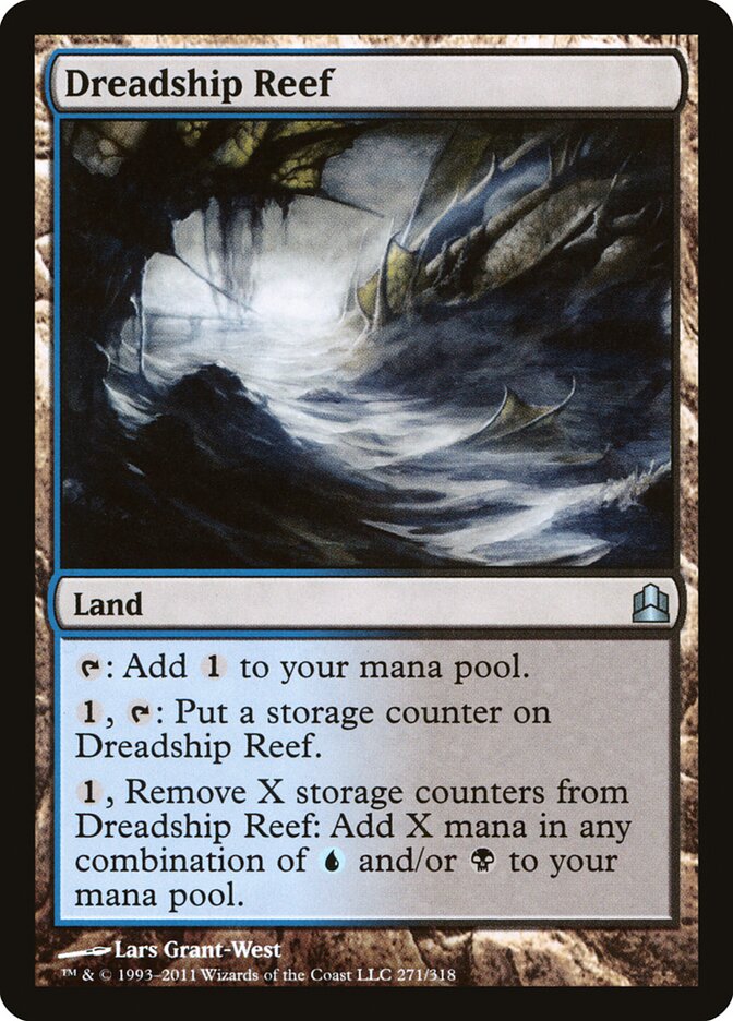 Dreadship Reef 271 - Commander 2011 MTG card