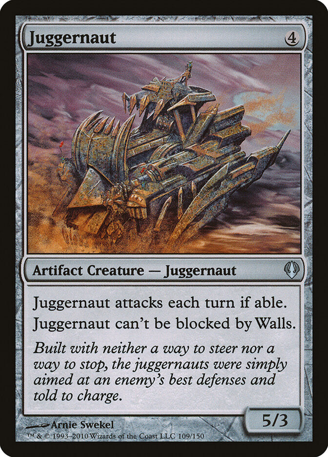 Juggernaut 109 - Archenemy MTG card