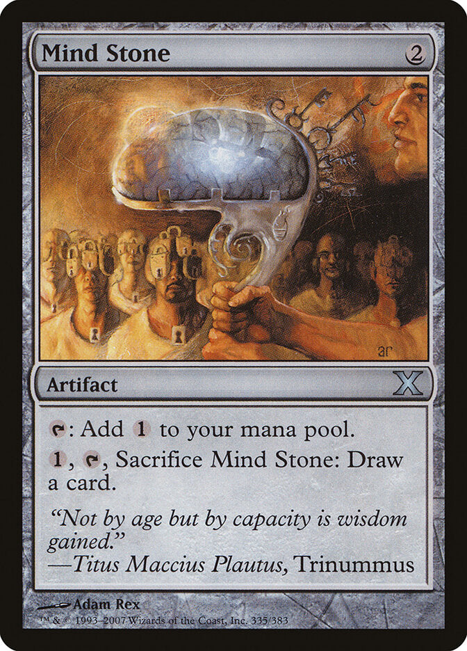 Mind Stone 335 - Tenth Edition MTG card