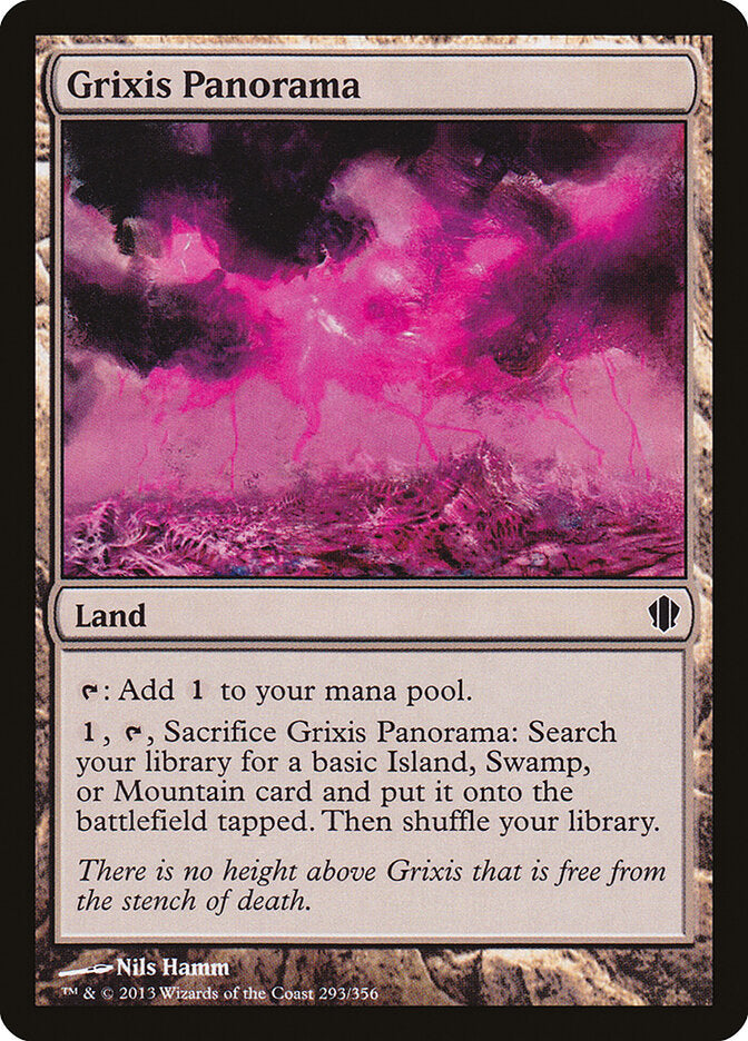 Grixis Panorama 293 - Commander 2013 MTG card