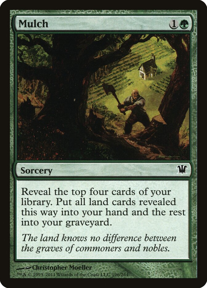 Mulch 196 - Innistrad MTG card