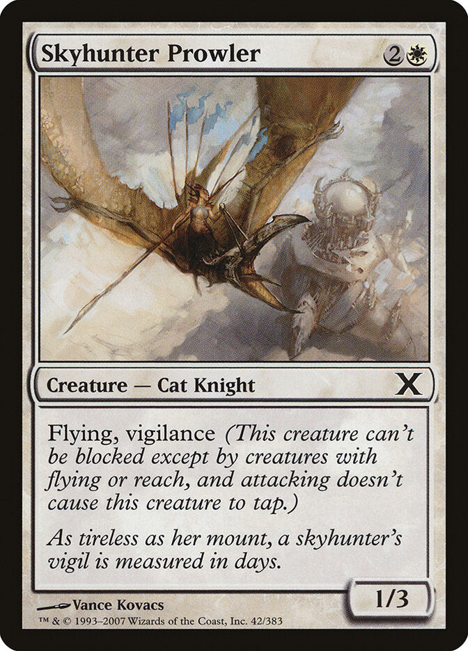 Skyhunter Prowler 42 - Tenth Edition MTG card