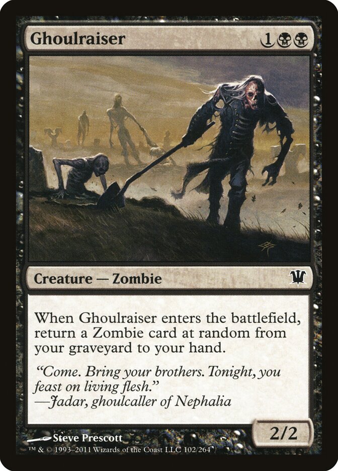 Ghoulraiser 102 - Innistrad MTG card