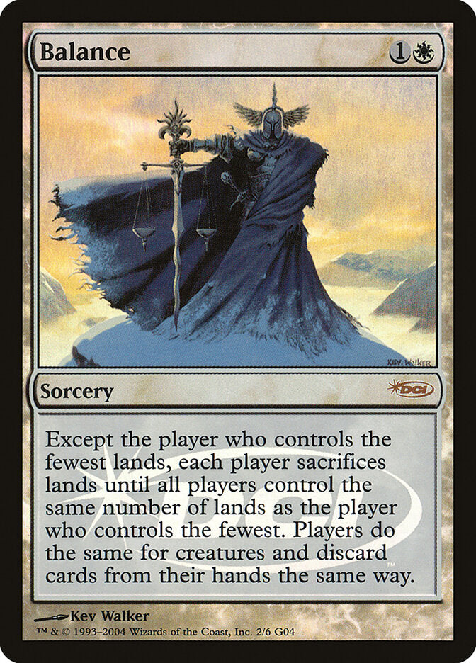 Balance 2 - Judge Gift Cards 2004 MTG card