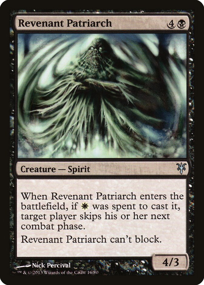 Revenant Patriarch 16 - Duel Decks: Sorin vs. Tibalt MTG card