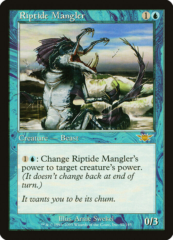 Riptide Mangler 51 - Legions MTG card